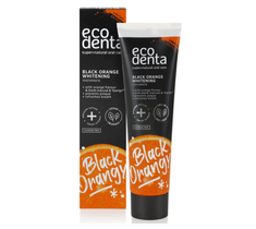 Ecodenta Black Orange Whitening Toothpaste czarna wybielająca pasta do zębów o smaku pomarańczowym (100 ml)