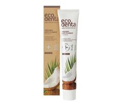 Ecodenta Certified Organic Anti-Plaque Toothpaste przeciwdziałająca płytce nazębnej pasta do zębów z olejem kokosowym (75 ml)