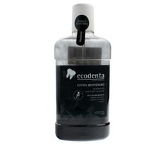 Ecodenta Płyn do płukania jamy ustnej z czarnym węglem wybielający (500 ml)