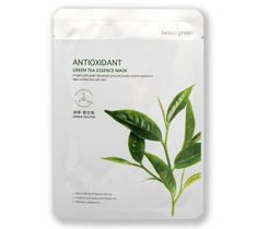 BeauuGreen Antioxidant Green Tea Essence Mask antyoksydacyjna maseczka do twarzy Zielona Herbata (23 g)