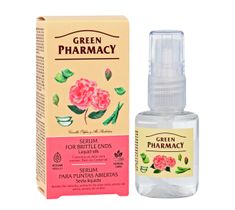 Green Pharmacy serum na łamliwe końcówki, jedwab do włosów w płynie (30 ml)