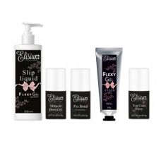 Elisium Complete Flexy Gel System zestaw startowy do manicure hybrydowego (1 op.)