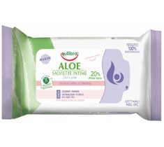 Equilibra Aloe Salviette Intime aloesowe chusteczki do higieny intymnej (12 szt.)