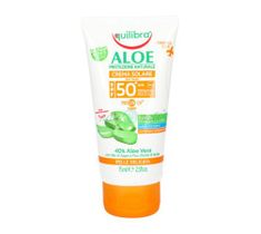 Equilibra Aloesowy krem przeciwsłoneczny SPF 50 (75 ml)