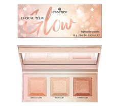 Essence Choose Your Glow Highlighter Palette paleta rozświetlaczy (18 g)