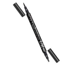 Essence Eyeliner Pen 2in1 eyeliner dwustronny w pisaku 01 Czarny 1ml