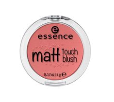 Essence Matt Touch Blush róż do policzków matowy 10 Peach Me Up 5g