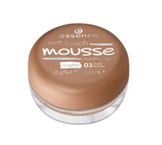 Essence Soft Touche Mousse Make-up podkład matujący w musie 03 Matt Honey 16g