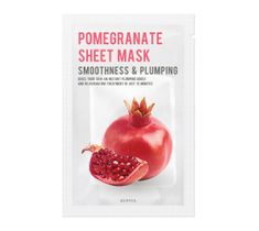 Eunyul Pomegranate Sheet Mask ujędrniająco-wygładzająca maseczka do twarzy z granatem (22 ml)