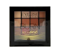 Eveline All in One Eyeshadow Palette – paleta cieni do powiek Burn (12 g)