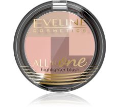 Eveline All-in-One Highlighter Blush – róż rozświetlający 01 (6.5 g)