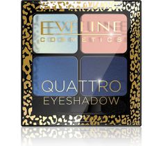 Eveline Quatro Eyeshadow – cienie do powiek nr 14 (1 szt.)