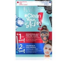 Eveline #Clean Your Skin Zabieg Peeling + Maska 2 x 5 ml