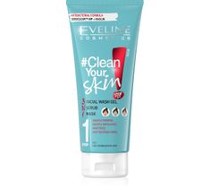 Eveline #Clean Your Skin Żel do mycia twarzy 3w1  200ml