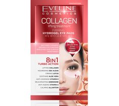 Eveline Collagen – hydrożelowe płatki pod oczy ujędrniające 8w1 (1 op.)