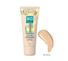 Eveline Cosmetics Bio Organic Magical Color Correction Cream krem CC z mineralnymi pigmentami 03 Vanilla (30 ml)
