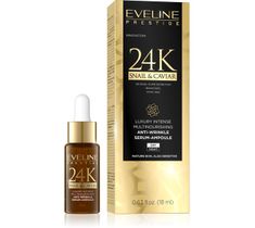 Eveline Cosmetics Prestige 24k Snail&Caviar luksusowe multiodżywcze serum-ampułka (18 ml)