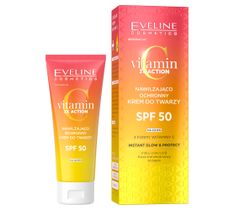 Eveline Cosmetics Vitamin C 3x Action nawilżająco-ochronny krem do twarzy SPF50 (30 ml)