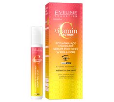 Eveline Cosmetics Vitamin C 3x Action rozjaśniająco-chłodzące serum pod oczy w roll-onie (15 ml)