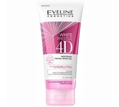 Eveline Cosmetics White Prestige 4D Whitening Facial Wash Gel wybielający żel do mycia twarzy 200ml