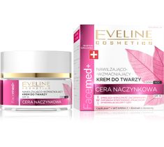 Eveline Facemed+ –  krem do twarzy nawilżająco - wzmacniający do cery naczynkowej (50 ml)