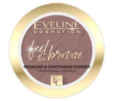 Eveline Cosmetics Feel The Bronze puder brązujący 02 Chocolate Cake (4 g)