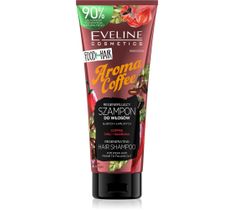 Eveline Food for Hair Aroma Coffee szampon do włosów słabych i łamliwych regeneracja i wzmocnienie (250 ml)