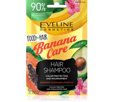Eveline Food For Hair szampon odżywczy Banan saszetka (20 ml)