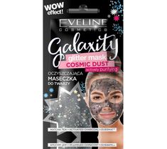 Eveline Galaxity Glitter Mask – maseczka oczyszczająca z brokatem (10 ml)