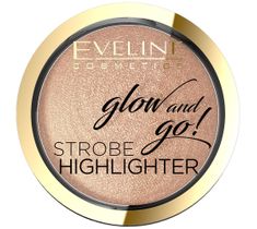 Eveline Glow & Go – rozświetlacz w kamieniu gentle gold nr 02 (1 szt.)
