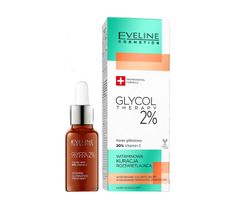 Eveline Glycol Therapy – witaminowa kuracja rozświetlająca 2% (1 szt.)