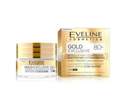 Eveline Gold Lift Expert 80+ krem-serum odbudowujący na dzień i noc (50 ml)