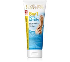 Eveline Hand & Nail Therapy Total Action 8w1 – krem-maska do rąk i paznokci odżywczy (75 ml)