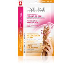Eveline Hand & Nail Therapy – maska i peeling do rąk wygładzająca saszetka (2 x 6 ml)