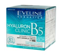 Eveline Hyaluron Clinic 40+ – ujędrniający krem przeciwzmarszczkowy na dzień i noc (50 ml)