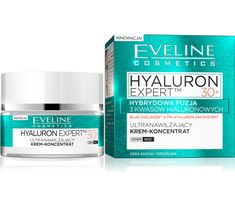 Eveline Hyaluron Expert 30+ – ultranawilżający krem-koncentrat na dzień i noc (50 ml)