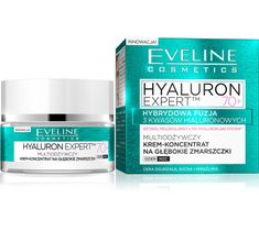 Eveline Hyaluron Expert 70+ – multiodżywczy krem-koncentrat na dzień i noc (50 ml)