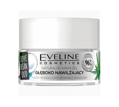 Eveline I Love Vegan Food - naturalny krem/żel głęboko oczyszczający (50 ml)