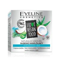 Eveline I Love Vegan Food - naturalny krem/żel głęboko oczyszczający (50 ml)