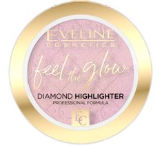 Eveline Cosmetics Feel the Glow rozświetlacz w kamieniu 03 Rose Gold (4.2 g)