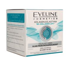 Eveline Kolagen & Elastyna – półtłusty krem silnie przeciwzmarszczkowy 3D Collagen Lift (50 ml)