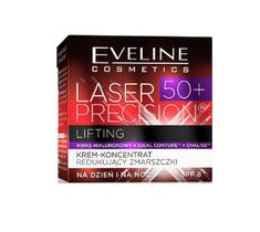Eveline Laser Precision 50+ (krem-koncentrat redukujący zmarszczki 50 ml)