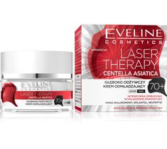 Eveline Laser Therapy Centella Asiatica 70+ – głęboko odżywczy krem na dzień i noc  (50 ml)