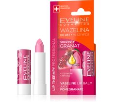 Eveline Lip Therapy  (wazelina w sztyfcie Soczysty Granat 3,8 g)