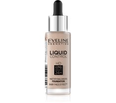 Eveline Liquid Control HD (podkład do twarzy z dropperem nr 020 Rose Beige 32 ml)