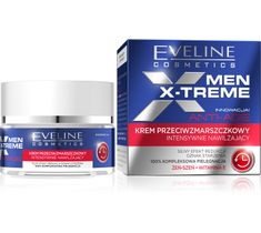 Eveline Men X-Treme krem przeciwzmarszczkowy intensywnie nawilżający (50 ml)