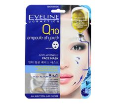 Eveline Q10 – maska na tkaninie Anti-Wrinkle 8w1 (1 szt.)