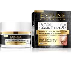Eveline Royal Caviar Therapy 70+ – krem-koncentrat do cery dojrzałej silnie regenerujący na dzień (50 ml)