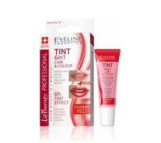 Eveline Tint 6in1 Care & Colour Intensive Lip Serum – intensywne serum do ust nadające kolor Strawberry Red (12ml)