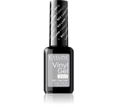 Eveline Vinyl Gel 2in1 – lakier do paznokci winylowy nr 201 (12 ml)